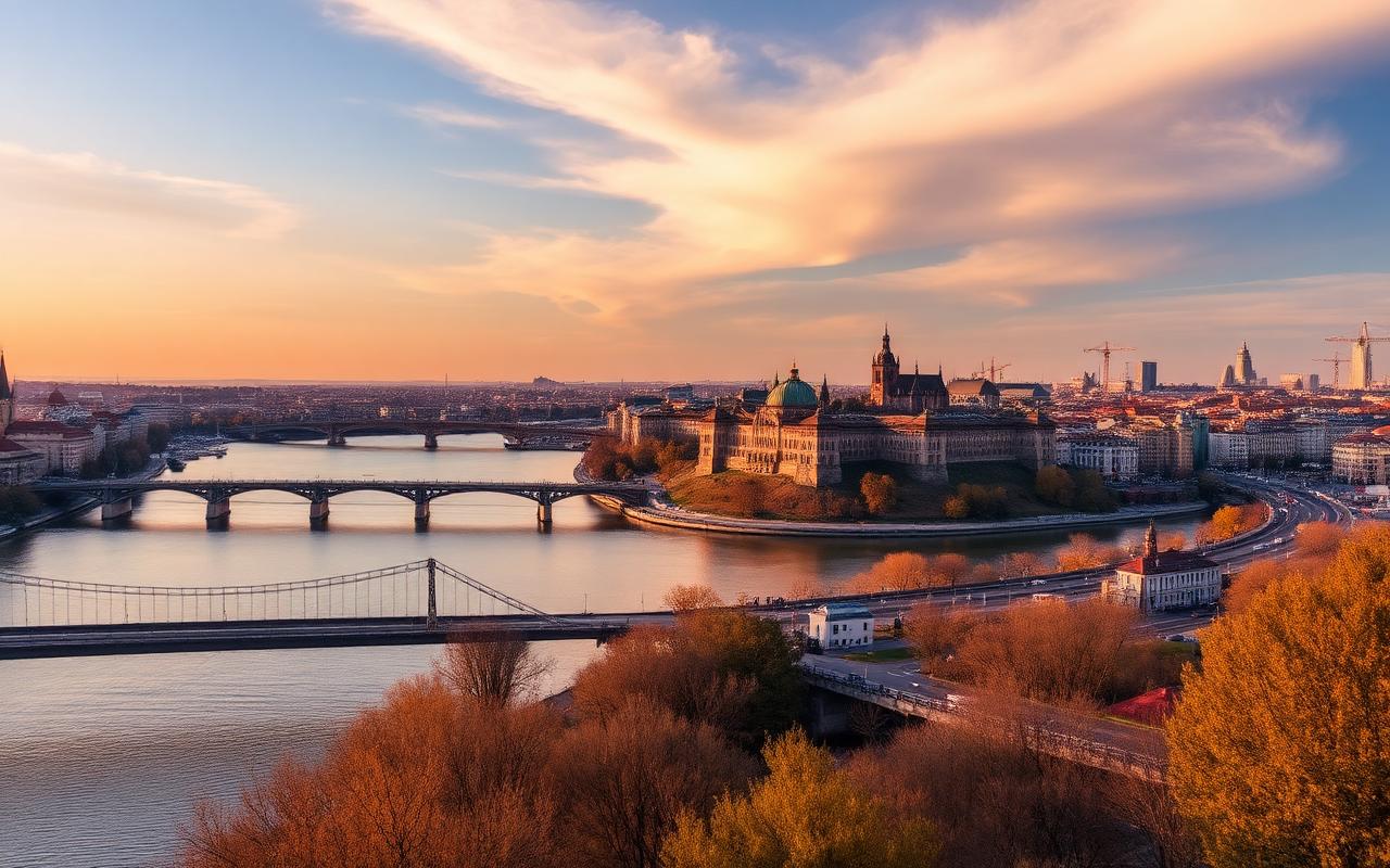 Skyline of Belgrade, Serbia — cover image for the 1 Minute Nomad city guide