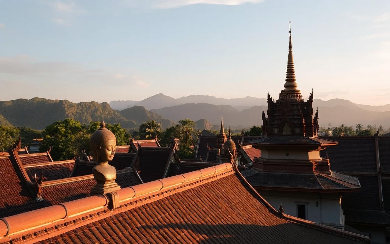 Skyline of Chiang Mai, Thailand — cover image for the 1 Minute Nomad city guide