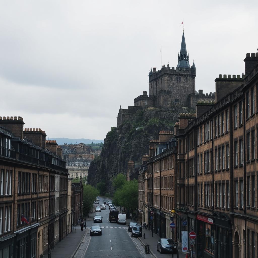 Skyline of Edinburgh, United Kingdom — cover image for the 1-Minute Nomad city guide