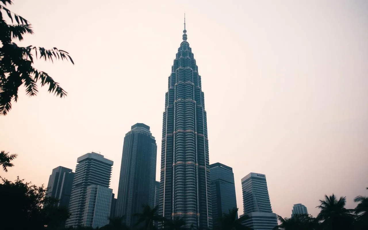 Skyline of Kuala Lumpur, Malaysia — cover image for the 1 Minute Nomad city guide