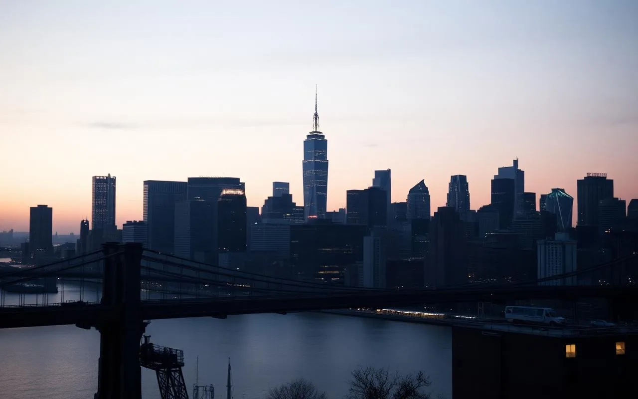Skyline of New York, USA — cover image for the 1 Minute Nomad city guide