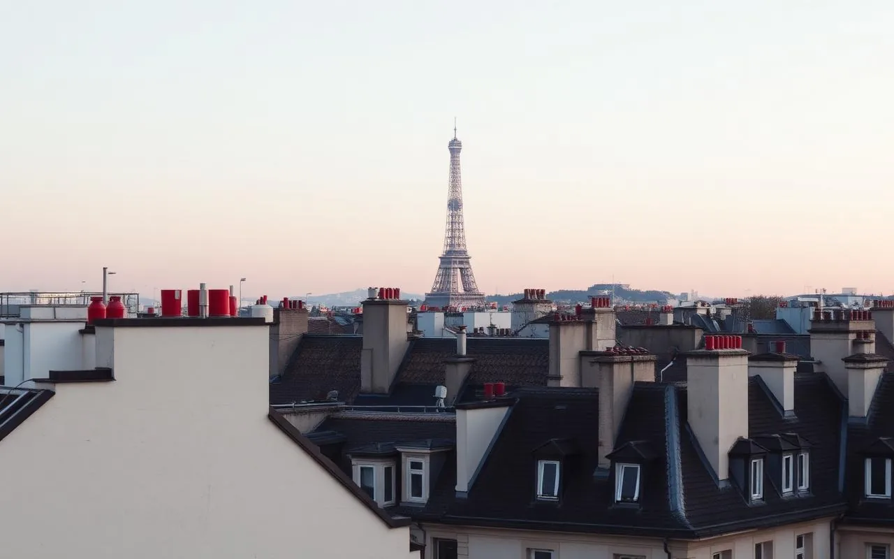 Skyline of Paris, France — cover image for the 1 Minute Nomad city guide