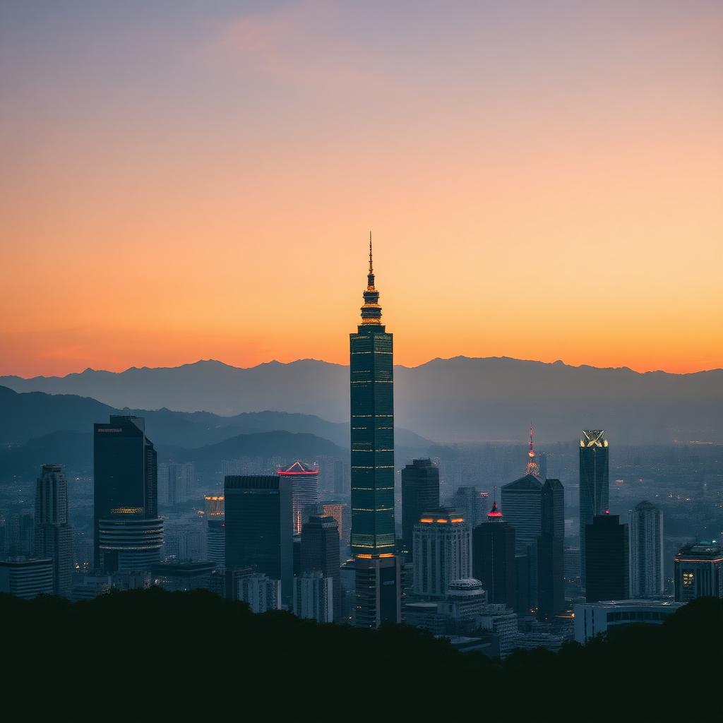 Skyline of Taipei, Taiwan — cover image for the 1-Minute Nomad city guide